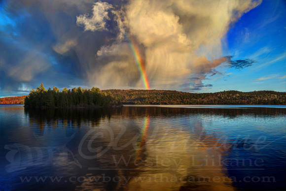 Lake of Two Rivers Rainbow