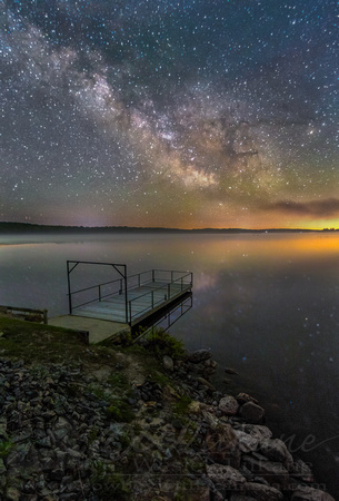 Milky Way over Eagle Lake