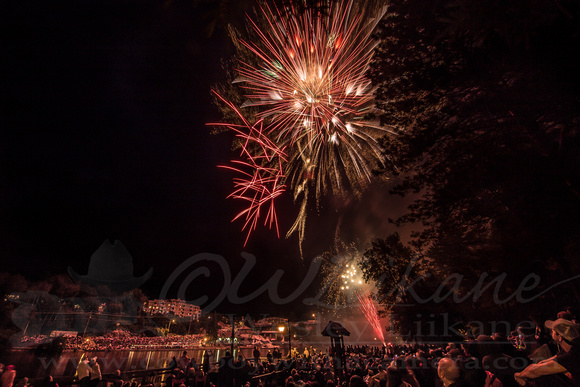 Bracebridge Canada Day Fireworks 2013
